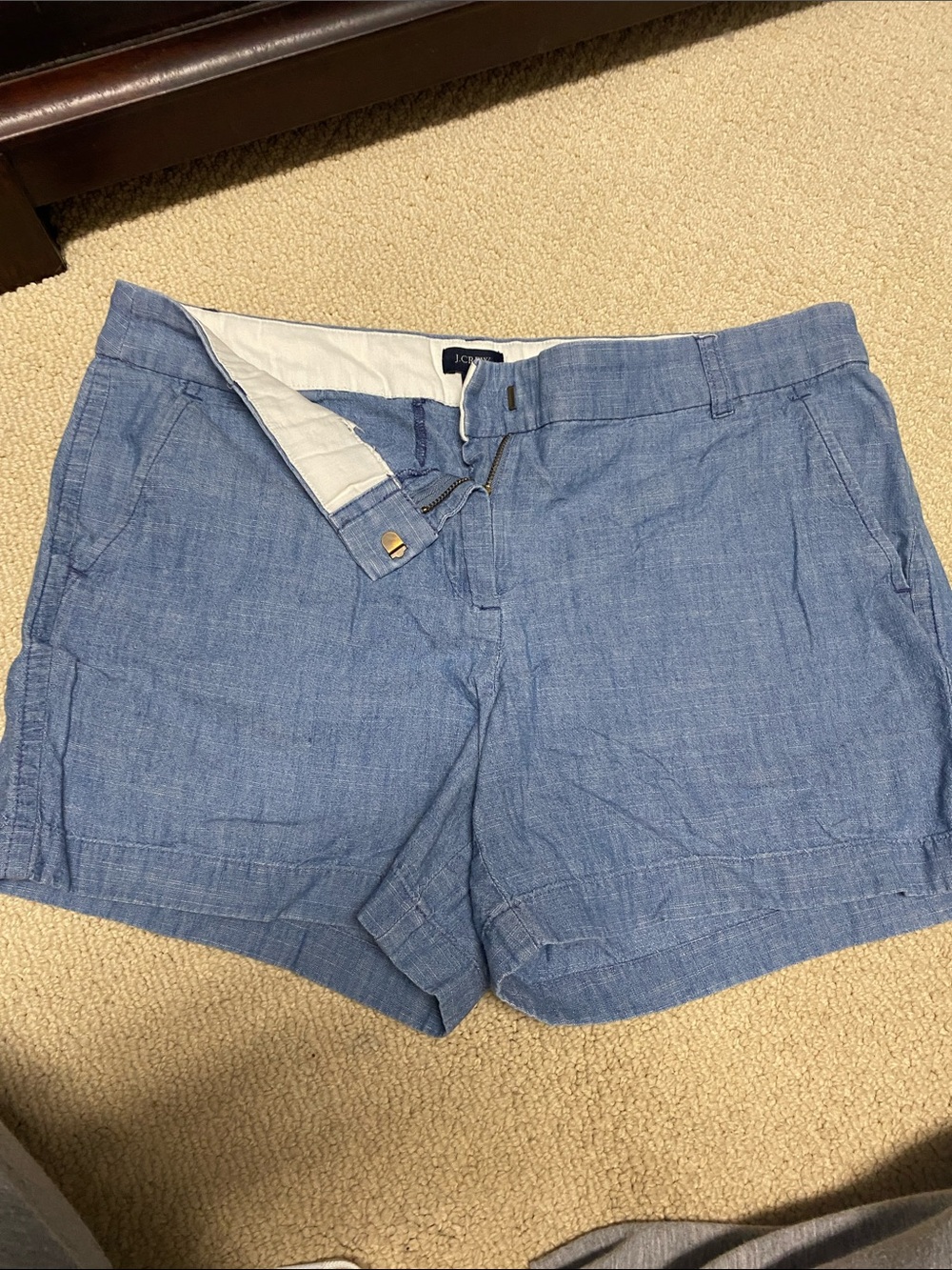 J. Crew Light Blue Men’s Flat Front Shorts